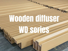 स्टूडियो के लिए स्क्वायर आकार का लकड़ी का QRD ध्वनिक विसारक
