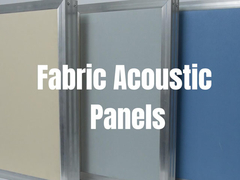 फ्लैट लैमिनेट ध्वनि अवरुद्ध दीवार पैनल कार्यालय होटल के लिए MDF कस्टम आकार