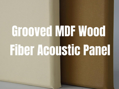 कोई धूल नहीं उच्च एनआरसी नरम फाइबर कपड़े ध्वनिक पैनल सजावटी 25 मिमी 50 मिमी मोटी