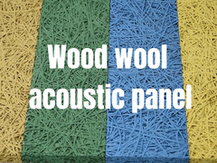 उच्च प्रभाव प्रतिरोध लकड़ी ऊन ध्वनिक दीवार पैनल होटल सजावट के लिए हेक्सागोन आकार