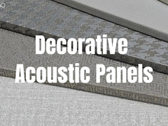 सामुदायिक केंद्रों के लिए पर्यावरण के प्रति जागरूक और प्रभावी सजावटी ध्वनिक पैनल