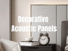 पोर्टेबल और हल्के सजावटी ध्वनिक पैनल कपड़े खत्म