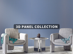 कार्यालय उपयोग के लिए आधुनिक डिजाइन उभरा हुआ फनीर ध्वनिक पैनल 1200x2400 मिमी