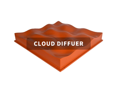 पर्यावरण के अनुकूल लकड़ी ध्वनिक विसारक पैनल, ध्वनि विसारक दीवार पैनल 600x600 मिमी