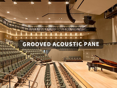 अधिक स्पष्ट, शांत स्थानों के लिए टिकाऊ अग्निरोधक ग्रूवेड ध्वनिक पैनल