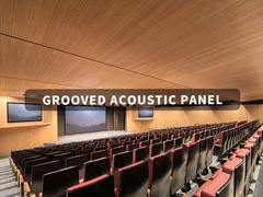 सांस्कृतिक स्थानों के लिए विनगो ग्रूवेड वॉल पैनलों के साथ शैली और चुप्पी को संतुलित करें