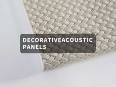 थियेटर स्थल छत के लिए शोर-कम करने वाले पीईटी सजावटी ध्वनिक पैनल