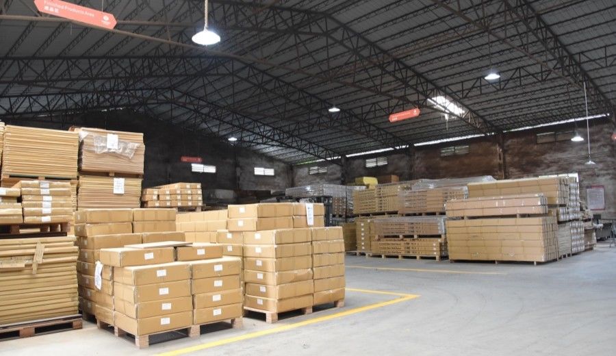 Guangzhou Wuyang Yiguan Acoustic Materials Co., Ltd. निर्माता उत्पादन लाइन