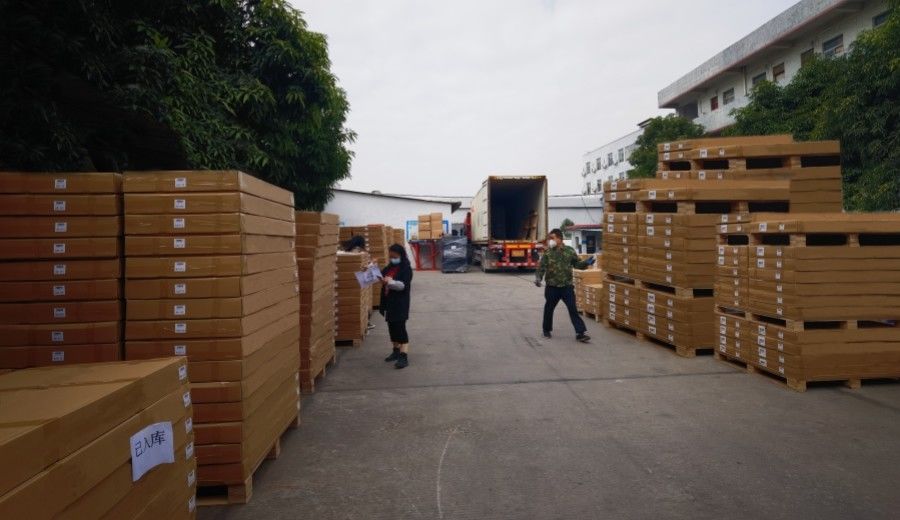 Guangzhou Wuyang Yiguan Acoustic Materials Co., Ltd. निर्माता उत्पादन लाइन