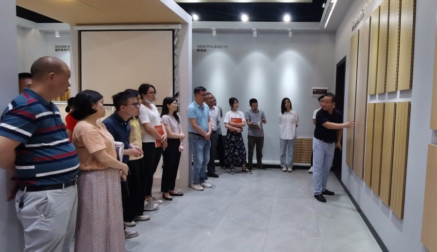 Guangzhou Wuyang Yiguan Acoustic Materials Co., Ltd. निर्माता उत्पादन लाइन